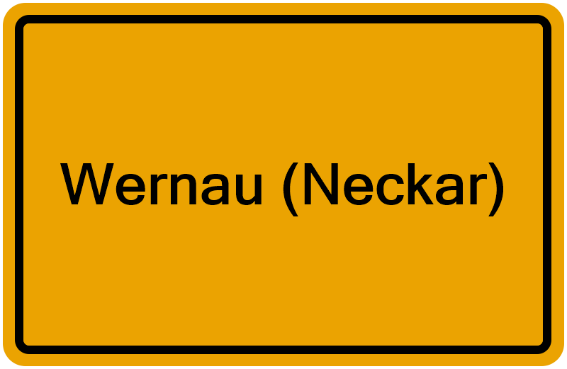 Handelsregisterauszug Wernau (Neckar)
